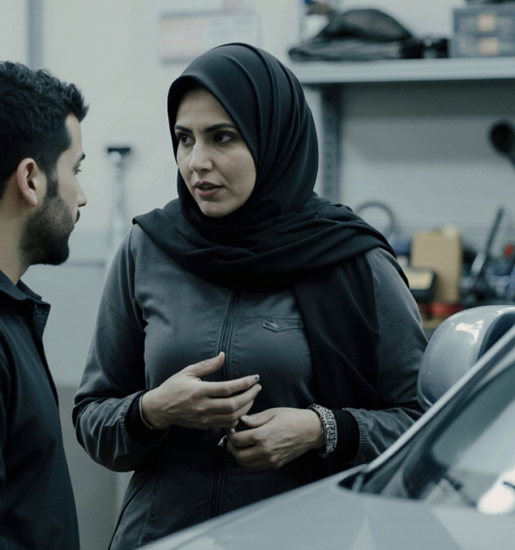 an_iranian_hijab-wearing_woman_is_talking_to_the_male_mechanic_next_to_her_car_at_a_car_repair_shop_0agxdsj78dl1fkoqubly_5(1)